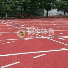 深圳塑胶跑道施工-塑胶跑道材料厂家-深圳健宇体育图片