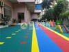 懸浮地板-幼兒園操場懸浮地板-懸浮式拼裝地板-真實用材-嚴謹施工