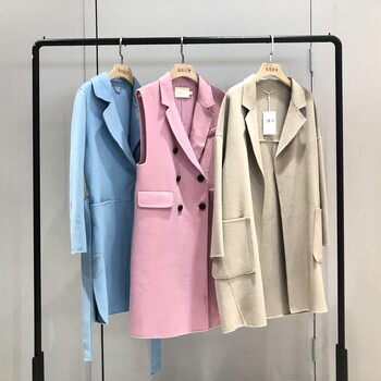 奧麗莎雙面羊絨品牌折扣女裝批發(fā)女裝分份