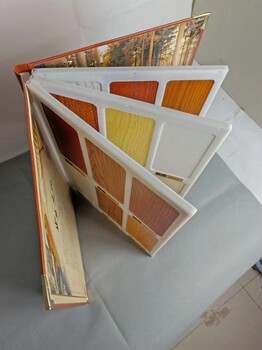 聊城板材色卡制作木门色卡本生产高光板样册加工