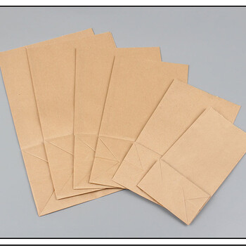 纸类包装制品纸袋PLA可降解纸袋环保牛皮纸打包袋生产厂家