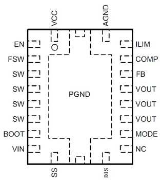 HT7167带输出关断的13V,10A集成同步升压转换器