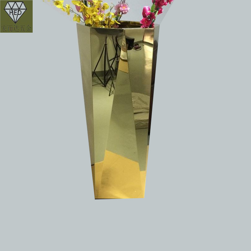 天津花盆装饰、不锈钢花箱做法加工定制