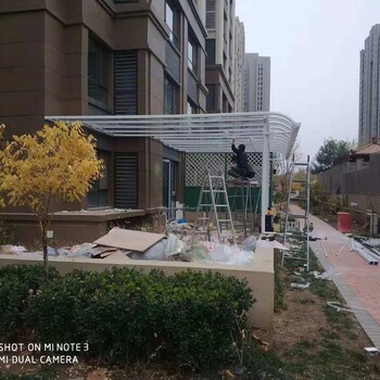 雨棚遮阳棚别墅阳台家用防雨门头庭院铝合金楼顶露台棚PC耐力板蓬