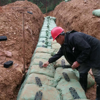 厂家河道治理护坡生态袋挡土墙用环保袋