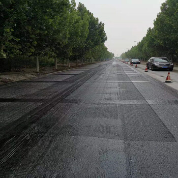 固原生产道路增强玻璃纤维土工格栅沥青路面格栅