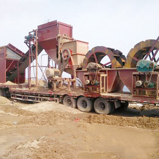 江苏连云港移动斗轮式破碎洗沙机厂家，潍坊正邦重工机械图片4