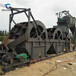 四川泸州环保制砂洗砂设备报价高效轮式洗砂机定制