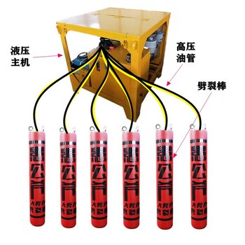 露天采矿人工风镐太慢分裂棒用劈裂机价格