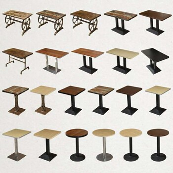 供应榆林方型餐桌椅适用于快餐米线面皮店