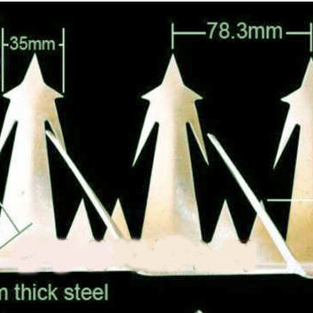 围墙防盗防爬钉，四角钉可加工定做