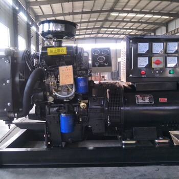 厂家潍坊15KW发电机小型移动工程修路用柴油发电机