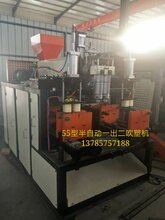 55半自动一出二吹塑机图片
