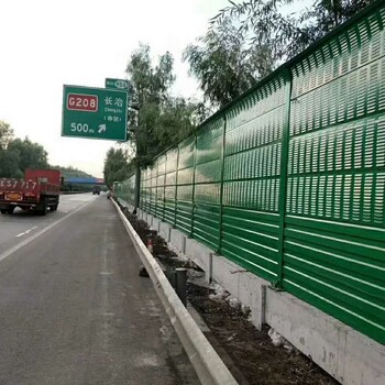 聲屏障隔音墻_隔音屏_高速公路_公路聲屏障_橋梁_小區(qū)_爬架網