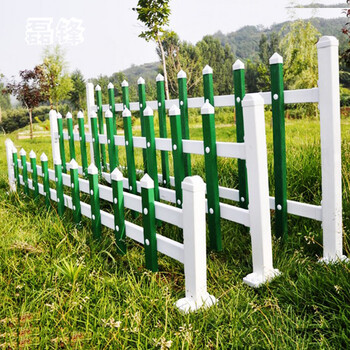 PVC草坪護(hù)欄綠化帶小區(qū)草坪護(hù)欄庭院花園柵欄市政草坪護(hù)欄