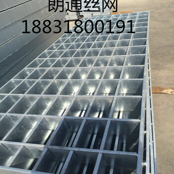 焊接鋼格板熱浸鋅平臺鋼格柵板四川安徽鋼格板生產(chǎn)廠家朗通絲網(wǎng)