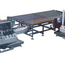 弘泰鑫玻璃机械厂供应ZM-L型玻璃直线双边磨边机生产线