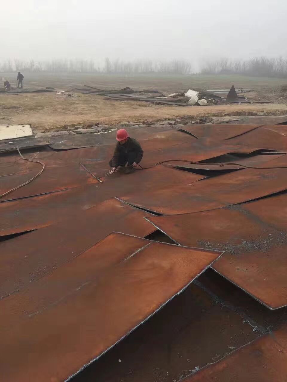 石碣钢结构石碣搭棚阁楼雨棚搭拆迁厂房