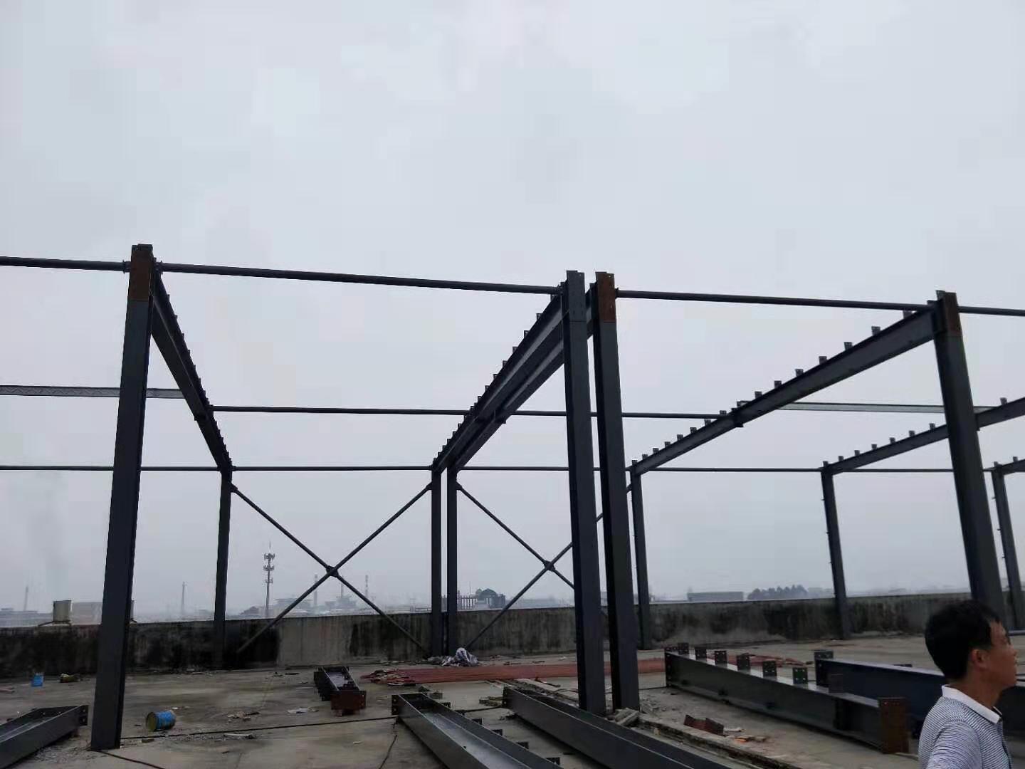 江门鹤山市钢架铁皮棚承接公司可以做钢结构厂房拆除