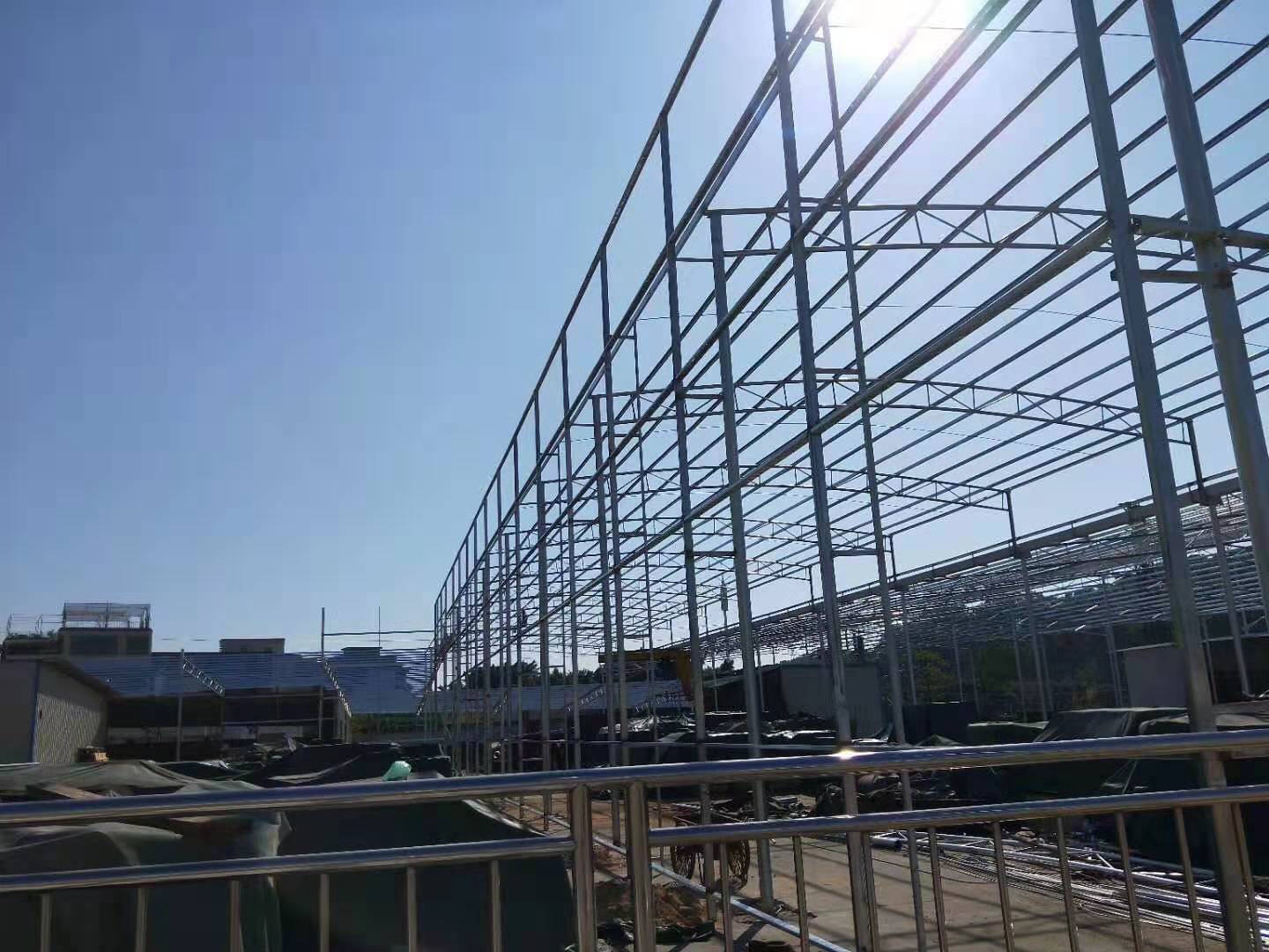 新建中山厂房围墙 中山搭建铁皮房厂房仓储钢架工程