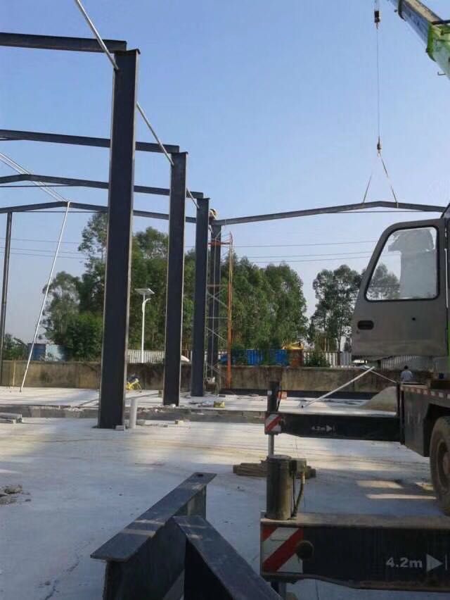 广州雨棚桁架搭建--桁架更换搭建工厂