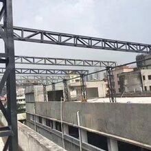 混泥土钢结构仓库拆除回收,厂房钢结构拆除铁棚回收图片