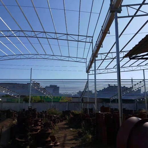 中山坦洲有玻璃雨棚搭建团队/中山坦洲钢结构换简易棚施工公司