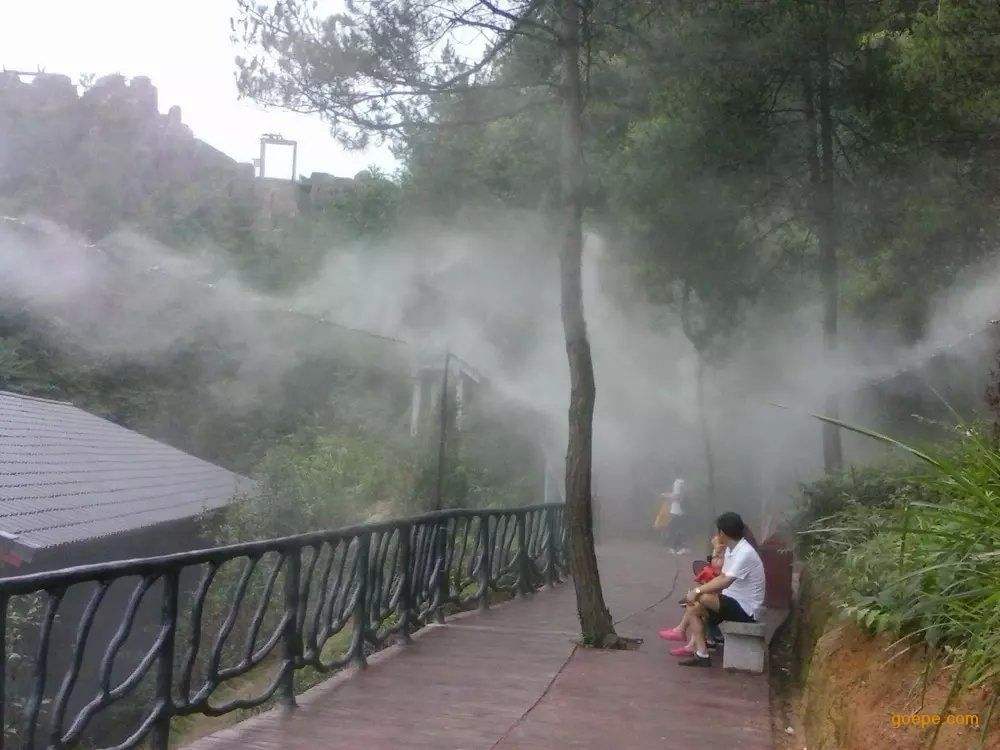 四川重庆人造仙雾造雾机众策山水冷雾公园景区游乐园生态园