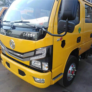 成龍威汽車公司生產(chǎn)東風(fēng)國六雙排座自卸車