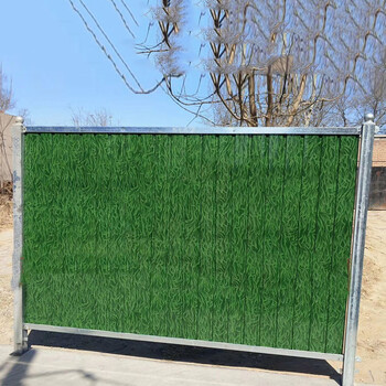 工地圍擋工地小草彩鋼圍擋價定型化施工基坑圍擋價格加工定做