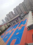 广州塑胶跑道，广州塑胶跑道公司，广州硅pu球场建造--嘉华体育图片4