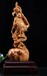 崖柏弥勒佛木雕摆件，弥勒佛木雕工艺品收藏