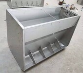 不锈钢料槽保育育肥料槽大猪食槽不锈钢采食槽喂食槽厂家
