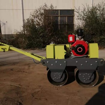 手扶雙輪600小型壓路機1噸2噸3噸壓路機型號價格壓土機使用效果怎么樣