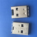 USB+TF卡二合一A公2.0+TF卡座一体式共用夹板焊线外插接口