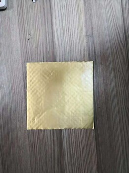 厂家食品防震纸垫金色巧克力防震纸食品缓冲垫可定制