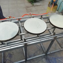 半自动煎饼机厂家六个鏊子煤气煎饼机价格杂粮煎饼机价格
