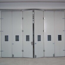 安徽電動折疊門，變壓器室折疊大門，手動折疊門廠家圖片