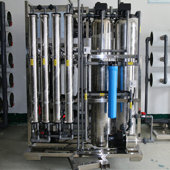 周巷塑料化纤化工厂用1吨去离子水处理设备，达旺RO反渗透纯水机