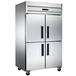 君诺商用冰箱LF100C4-P四门插盘式冷藏冰箱四门冷藏插盘柜