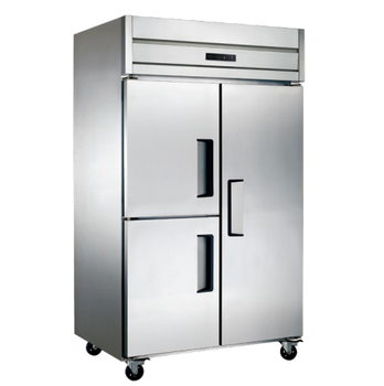 君诺三门冷冻冰箱LF100D3三门风冷挂猪柜不锈钢商用厨房冰箱