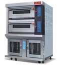 SUNMATE/三麥烘焙機(jī)械SEF-2Y-P層爐加醒發(fā)箱二層商用電烤箱