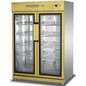 康煜商用消毒柜YTP-1300B双玻璃门中低温消毒柜臭氧餐具消毒柜