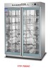 康煜消毒柜YTP-700AC中温热风循环消毒柜双玻璃门食具保洁柜