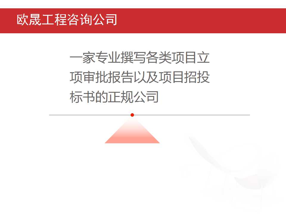 子洲哪做立项报告-编写申请报告的公司