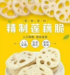 厂家果蔬脆片新鲜莲藕脆片休闲零食酥脆可口欢迎选购图片0