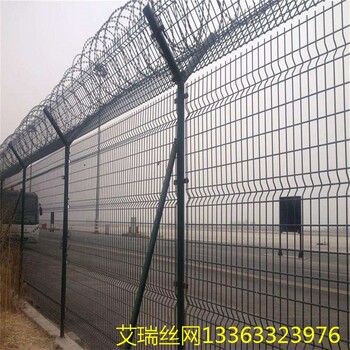 飛機(jī)場(chǎng)圍界隔離、飛機(jī)場(chǎng)護(hù)欄、Y型安全防護(hù)網(wǎng)圖紙