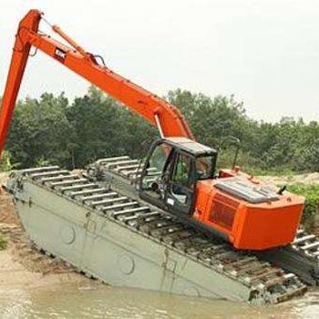 莱阳水路挖掘机租赁长期合作