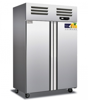 美厨二门风冷冷冻冰箱AEFX2商用厨房冷柜不锈钢二门冷柜