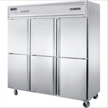 君诺六门双温冰箱JN-DG1.6L6FB立式六门冷冻冷藏柜六门风冷无霜冰箱